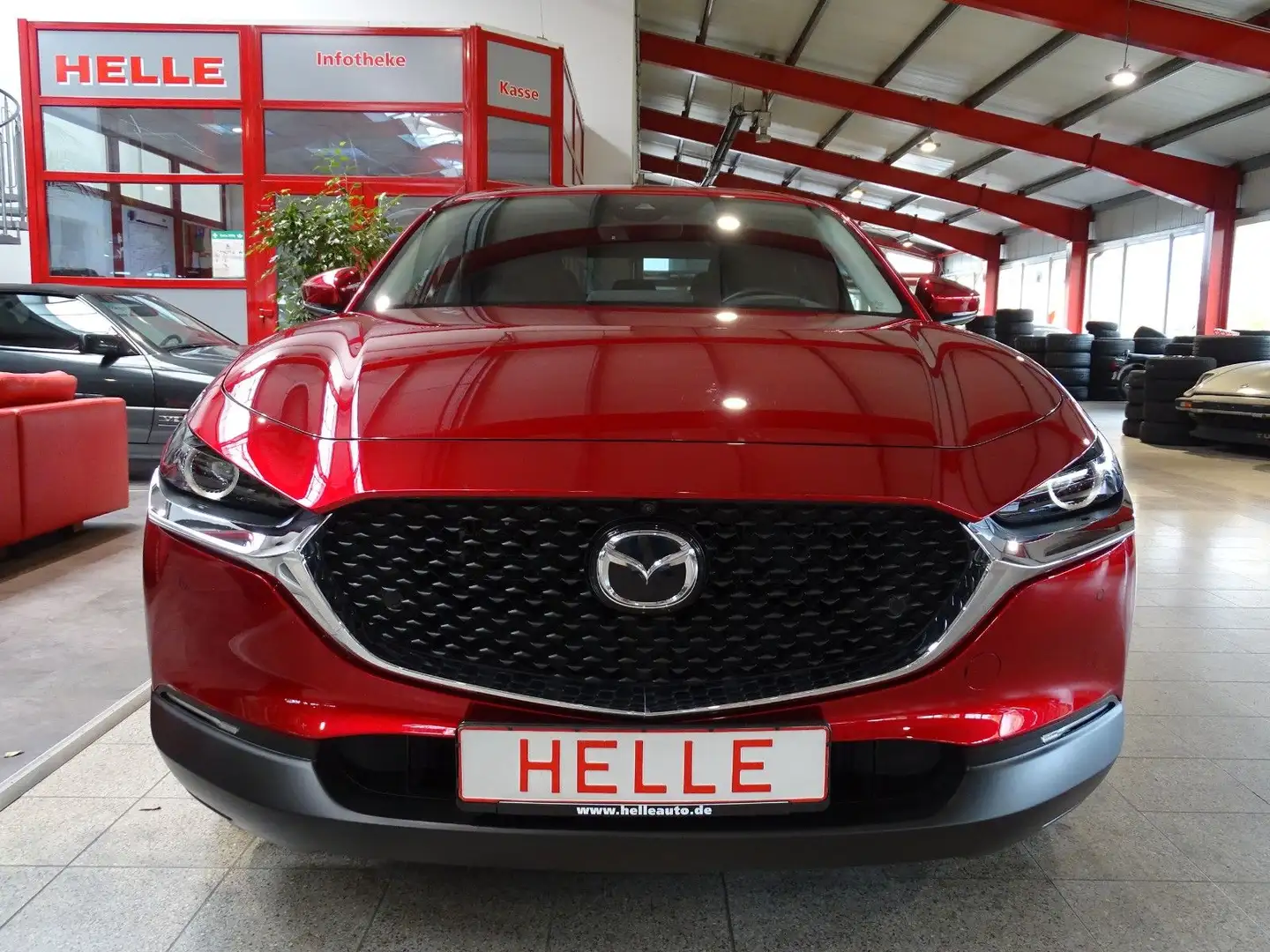 Mazda CX-30 Selection 2WD*360°+HUD+LED+ACC+DAB Rouge - 2