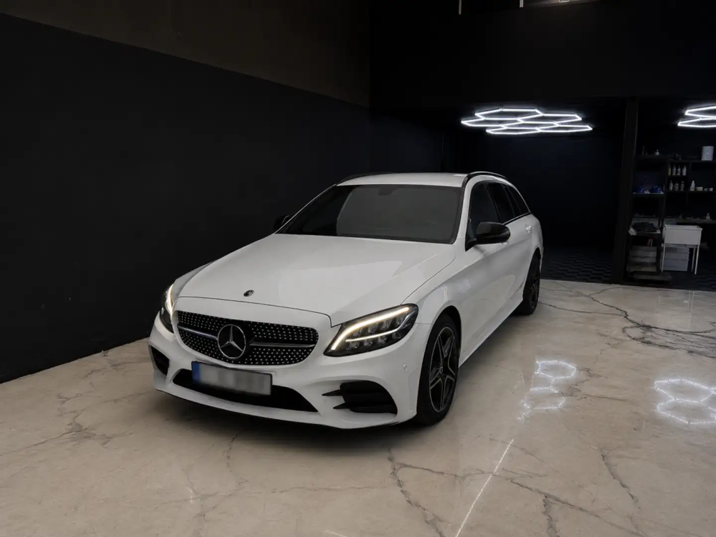 Mercedes-Benz C 220 Estate 220d 9G-Tronic Blanco - 1