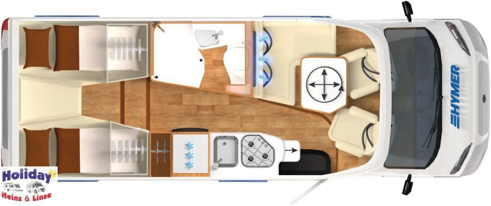 Hymer/Eriba Exsis-t 580 Pure 140 PS Automatik Linie: Pure - 2