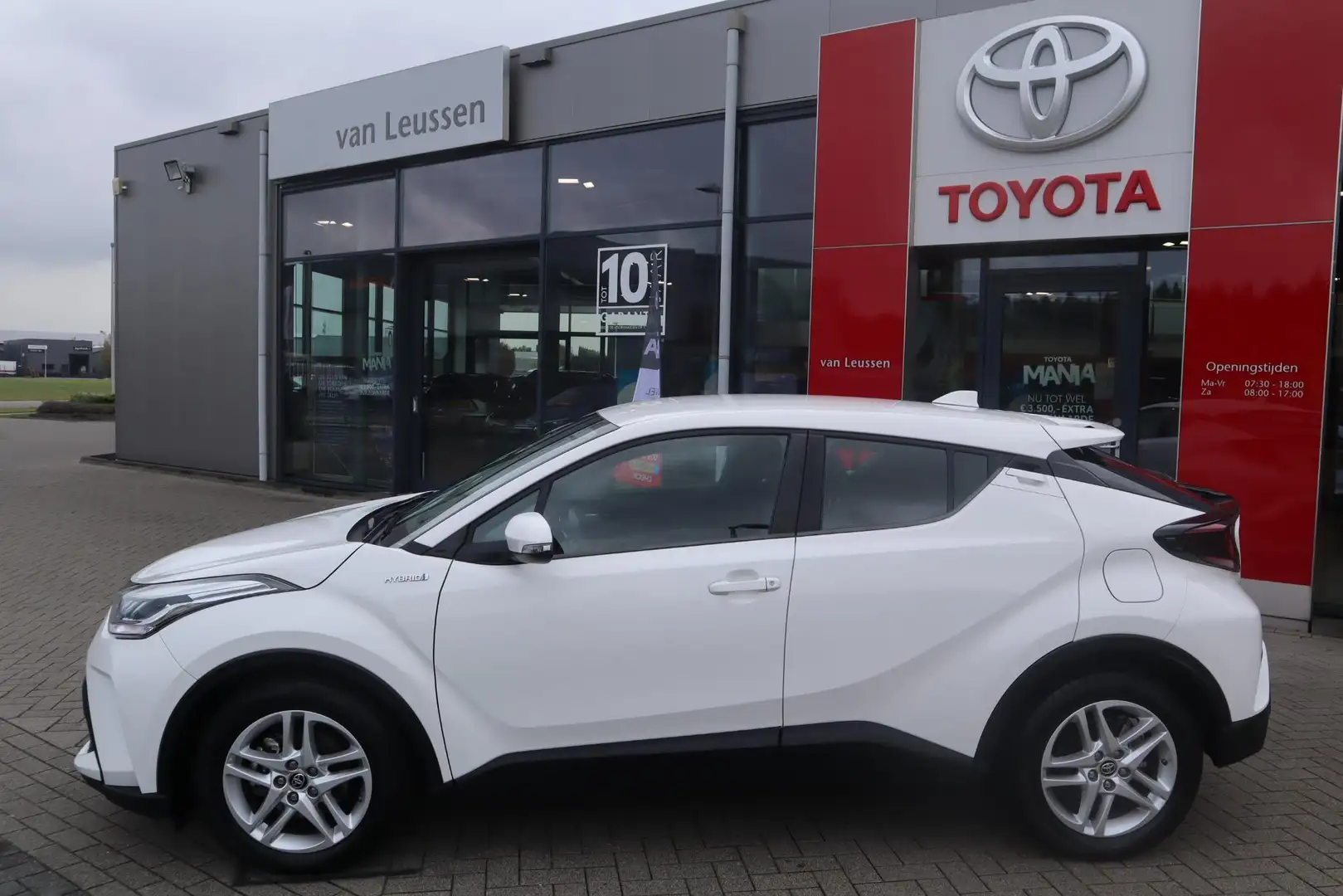 Toyota C-HR 1.8 HYBRID APPLE/ANDROID CLIMA AD-CRUISE CAMERA 17 Blanc - 2