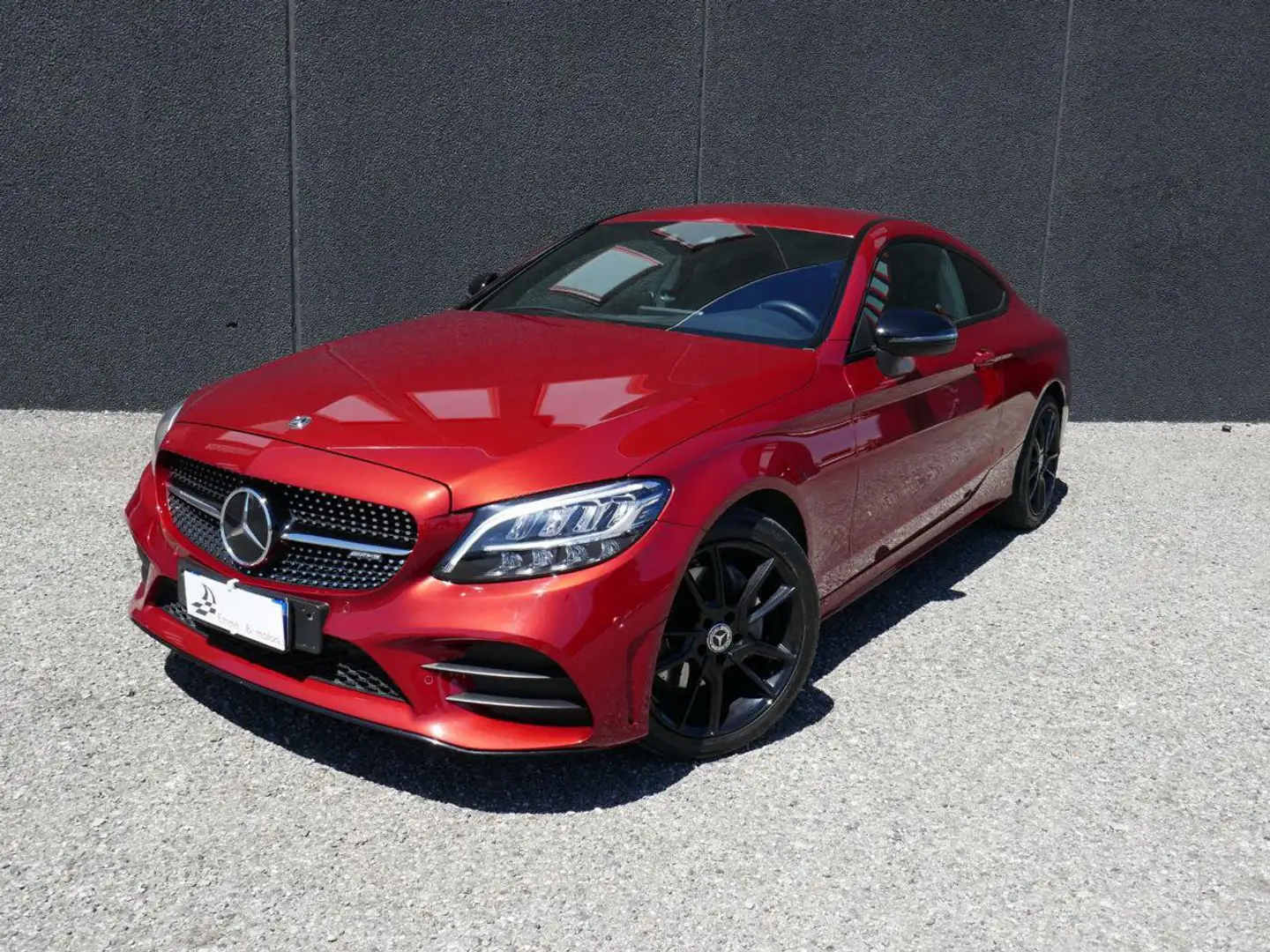 Mercedes-Benz C 180 C 180 Coupé Premium AMG Rosso - 1