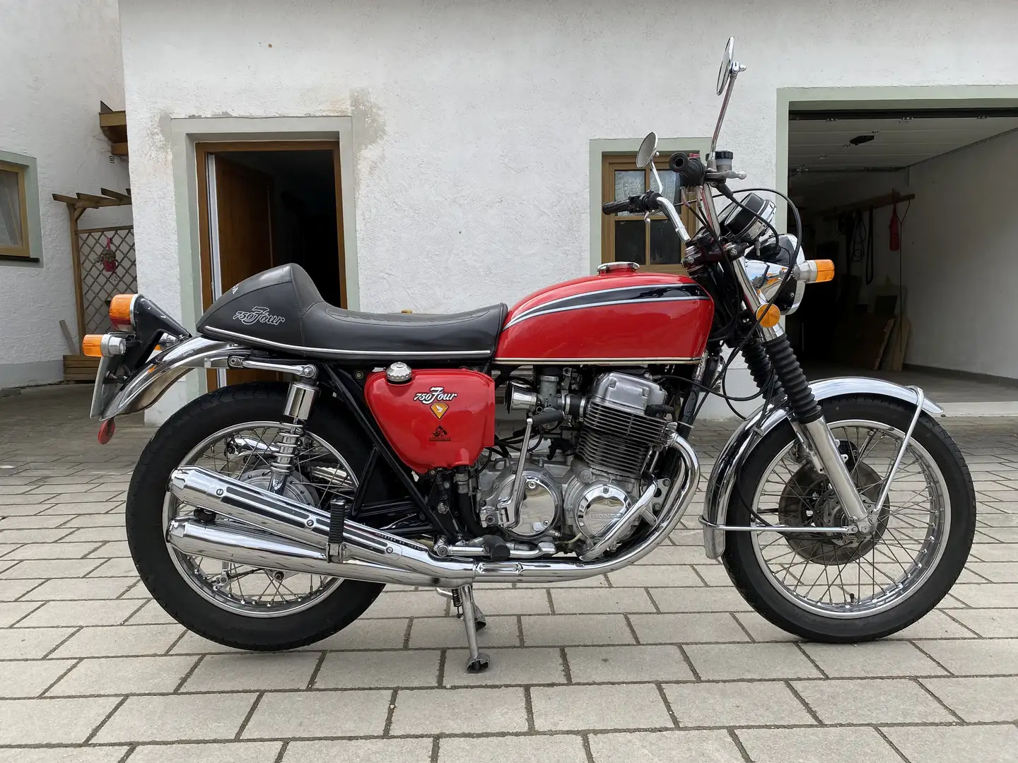 Honda CB 750 four Rojo - 2