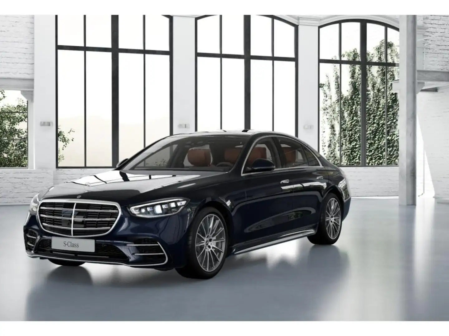 Mercedes-Benz S 580 e 4MATIC Limousine +AMG+MBUX+Sitzklima+LED Blu/Azzurro - 1