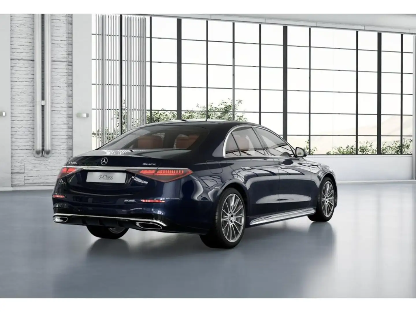 Mercedes-Benz S 580 e 4MATIC Limousine +AMG+MBUX+Sitzklima+LED Blu/Azzurro - 2