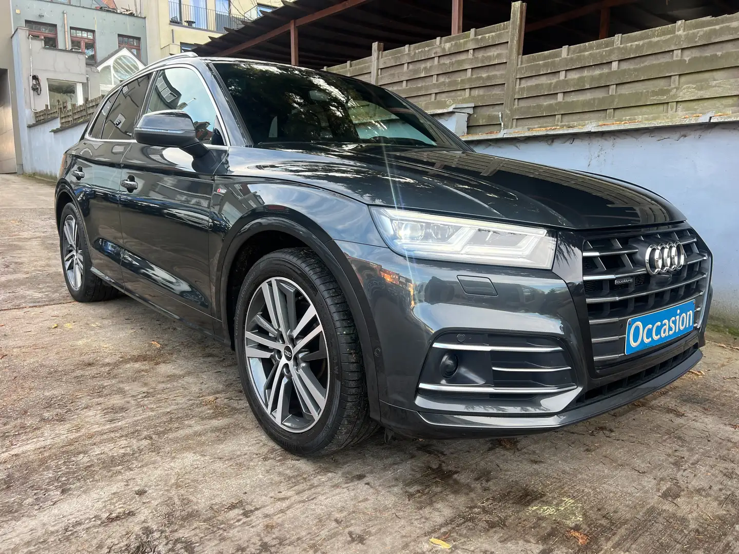 Audi Q5 PHEV 55 TFSi e Quattro Sport S tronic S-Line Gris - 1