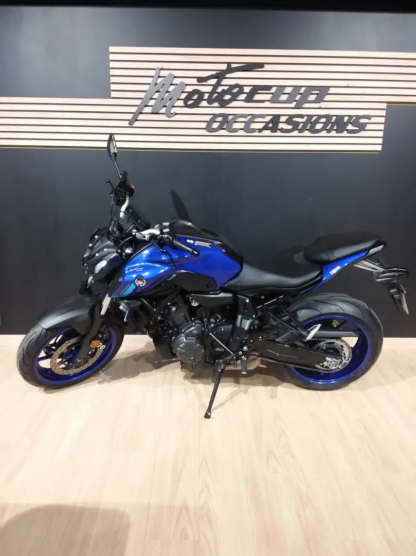 Yamaha MT-07 Bleu - 2