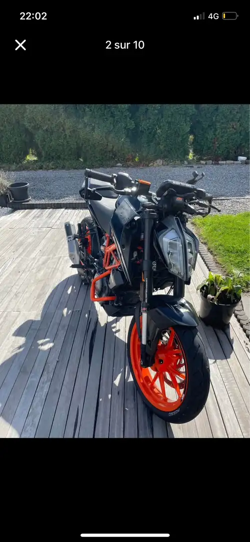 KTM 390 Duke Černá - 1