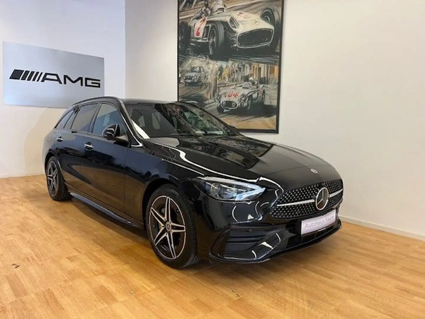 Mercedes-Benz C 300 T e AMG-Line HUD Pano Sound Digital Light Schwarz - 1