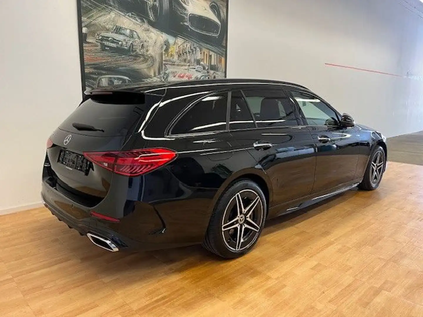 Mercedes-Benz C 300 T e AMG-Line HUD Pano Sound Digital Light Schwarz - 2