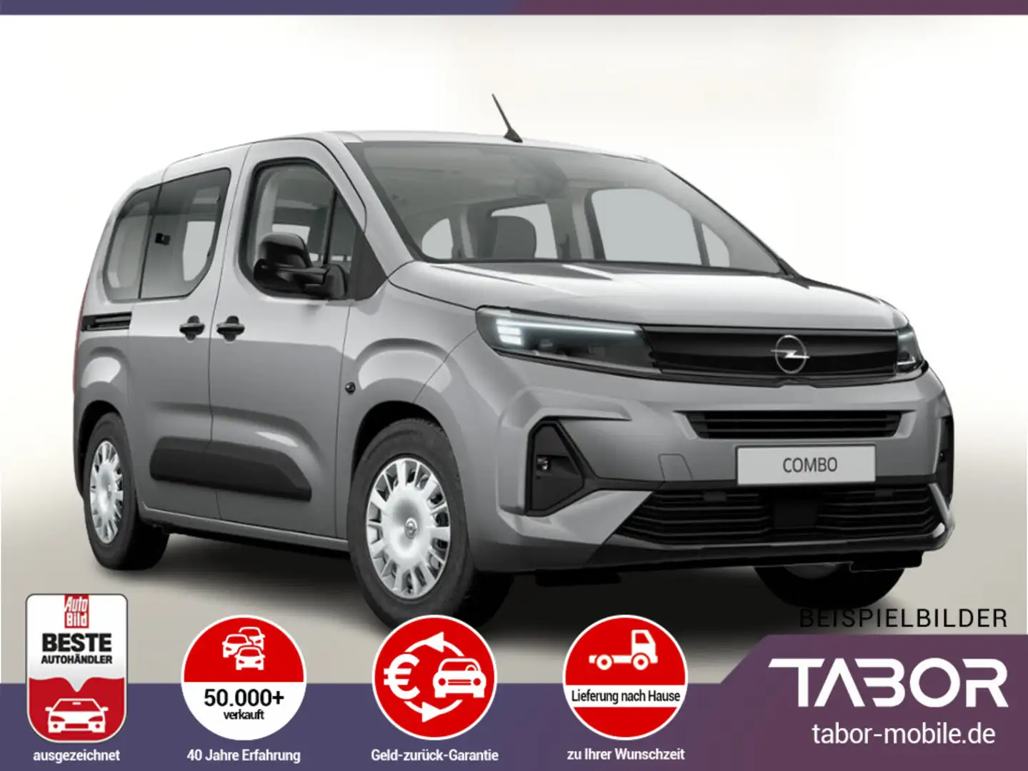 Opel Combo 1.5 D 100 FACELIFT Matrix Klimaaut Keyl 2T Grijs - 1