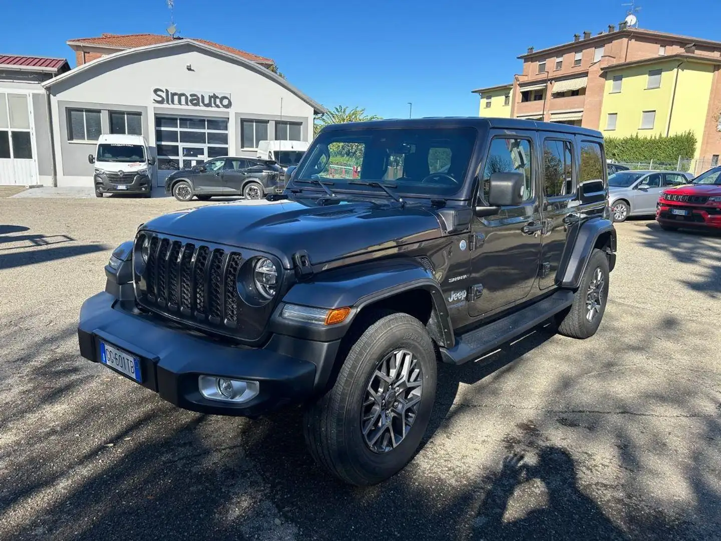 Jeep Wrangler Unlimited 2.0 phev 4xe Sahara auto Gris - 1