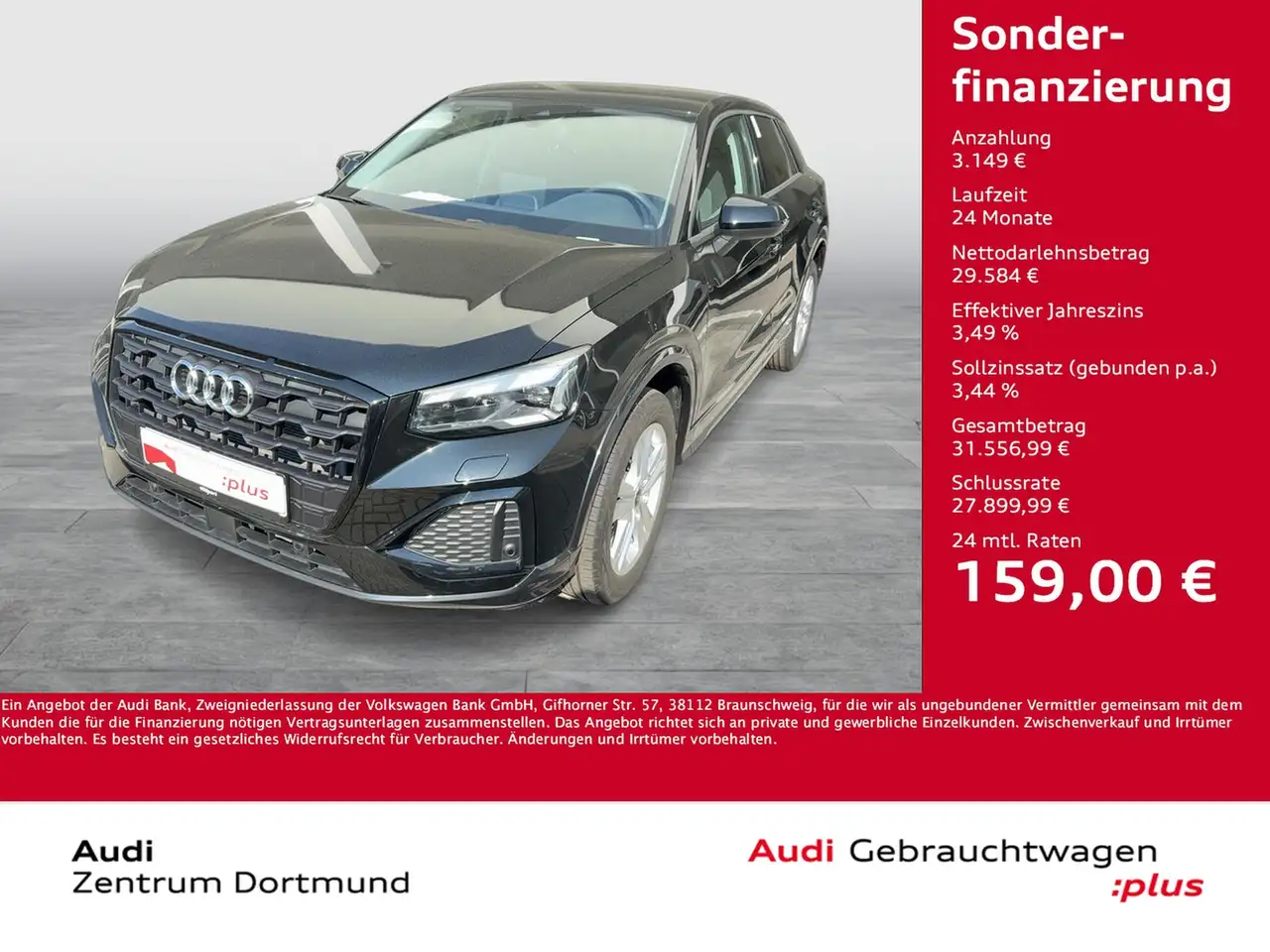 Audi Q2 35 advanced BLACKPAK AHK CAM ACC MATRIX NAVI+