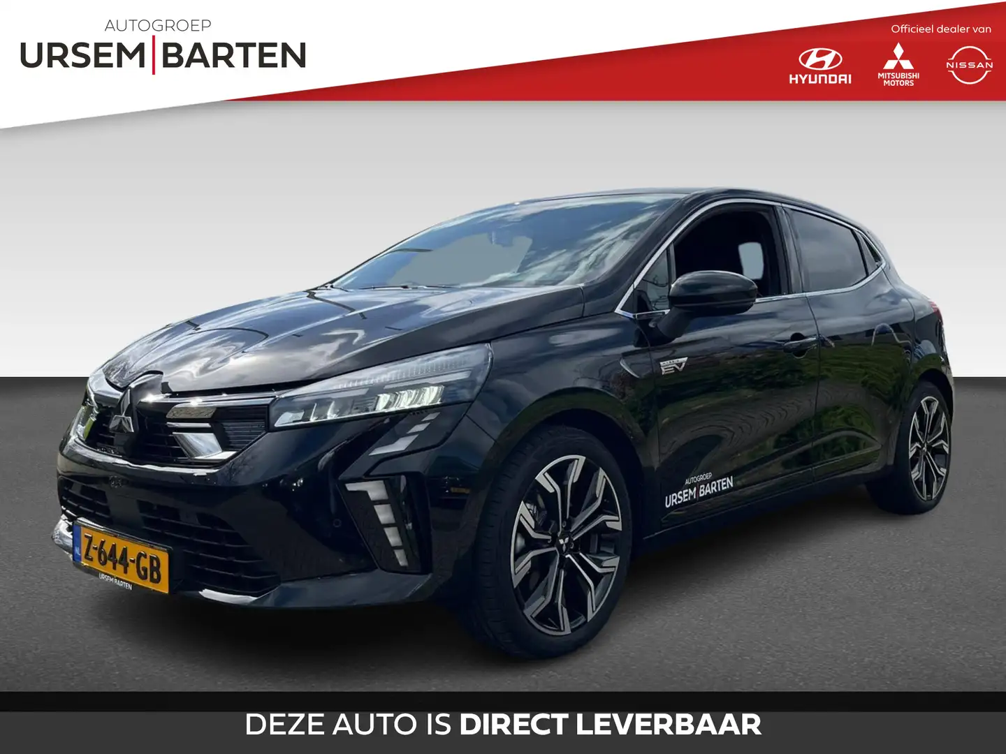 Mitsubishi Colt 1.6 HEV First Edition Zwart - 1