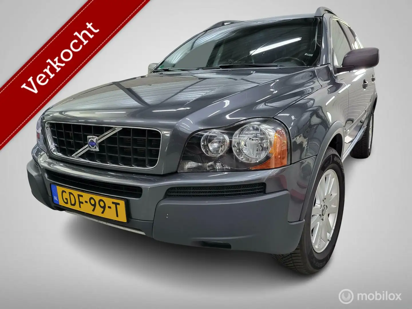 Volvo XC90 2.5 T Aut. Kinetic/Youngtimer/incl. BTW/Rijklaar! Gris - 1
