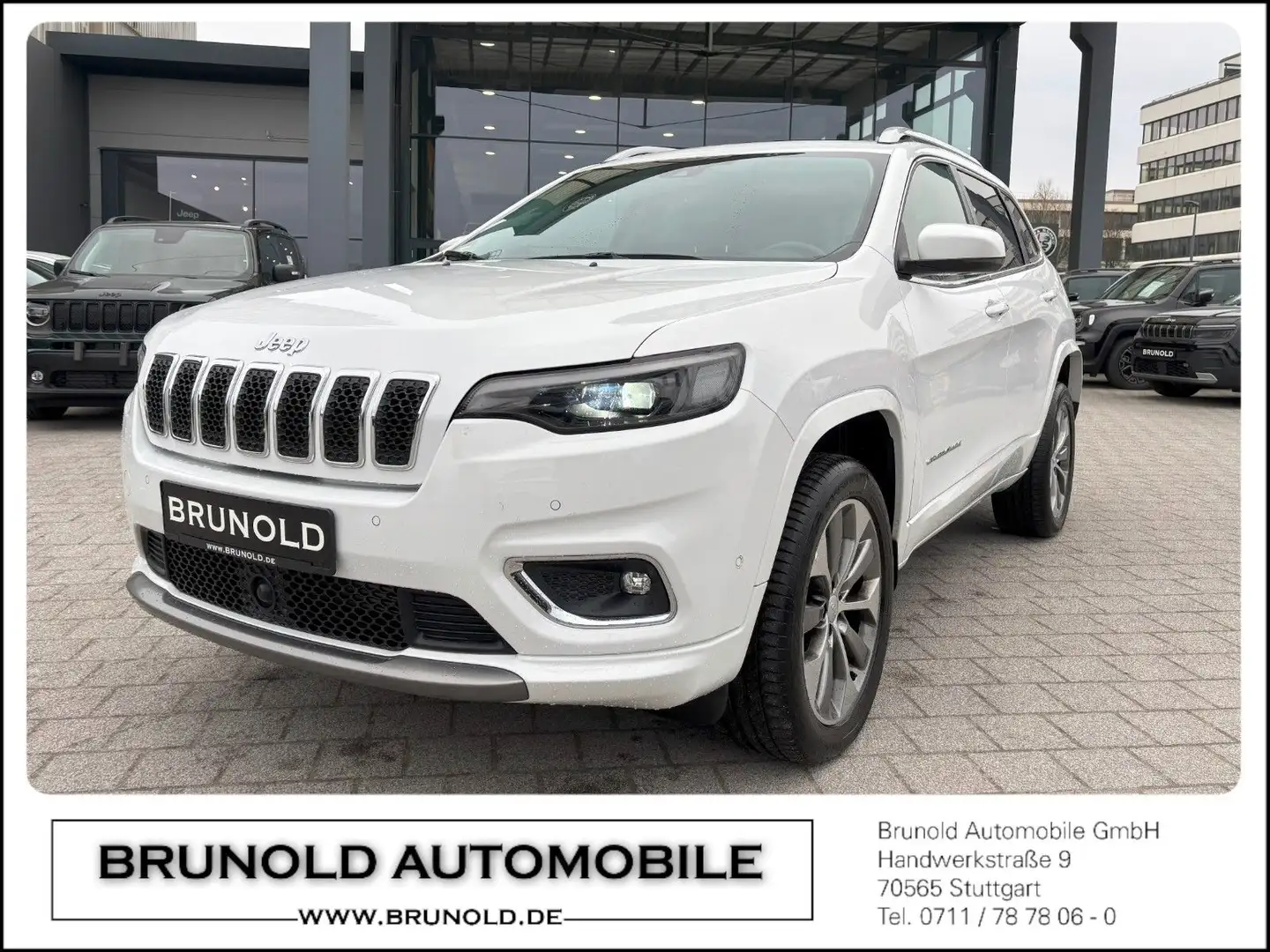 Jeep Cherokee MY19 Overland 2.2l MultiJet (195PS) Weiß - 1