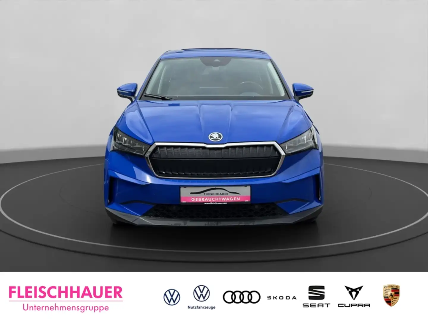 Skoda Enyaq Studio 50 Navi+CarPlay+Tempomat Blau - 2