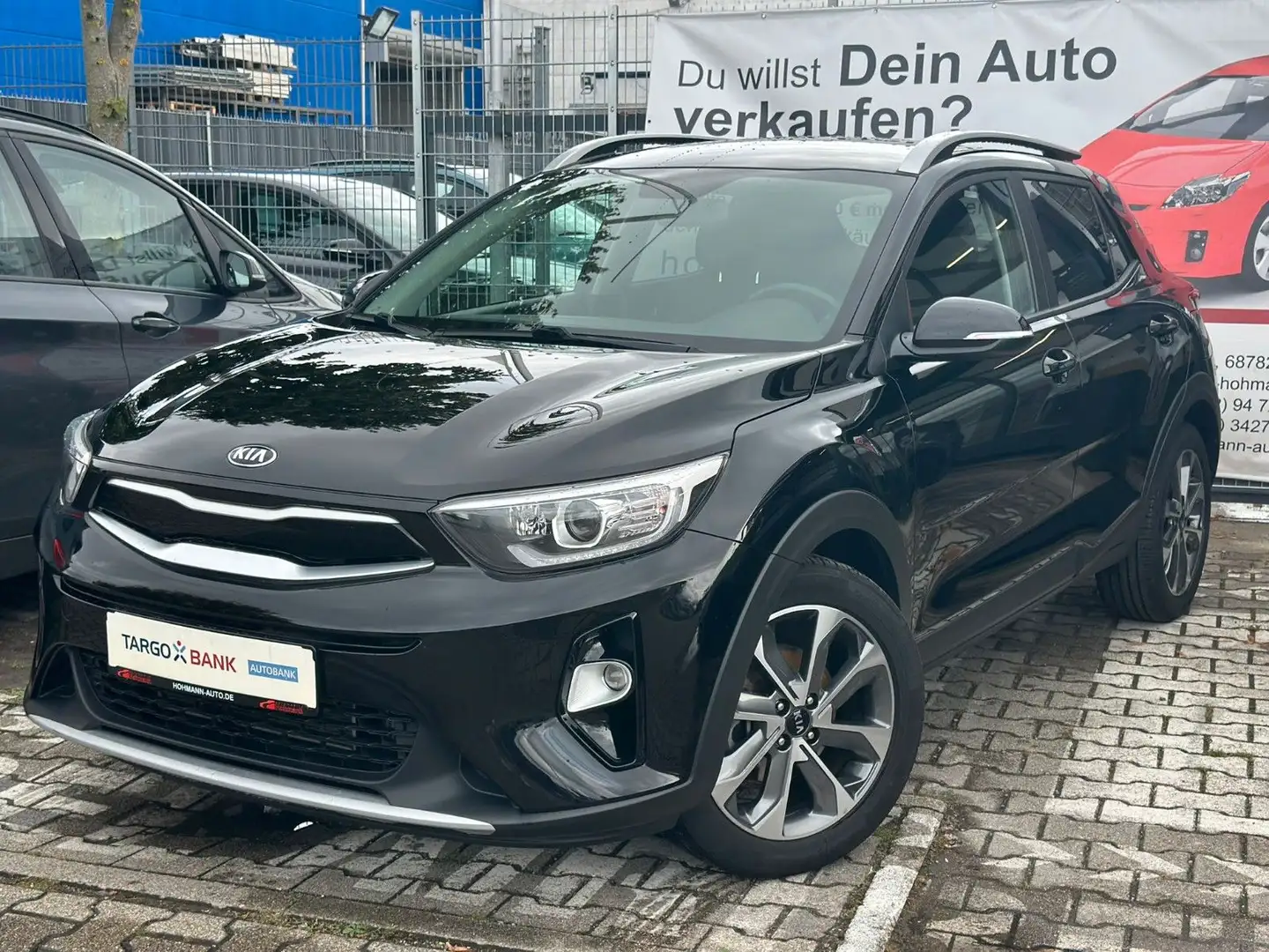 Kia Stonic PDC+LENK+HZ+SERVICE NEU+1.HAND Schwarz - 1