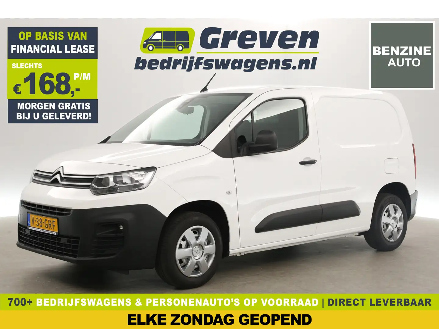 Citroen Berlingo 1.2 PureTech L1H1 | 111PK | BENZINE | EMISSIEVRIJE Wit - 1