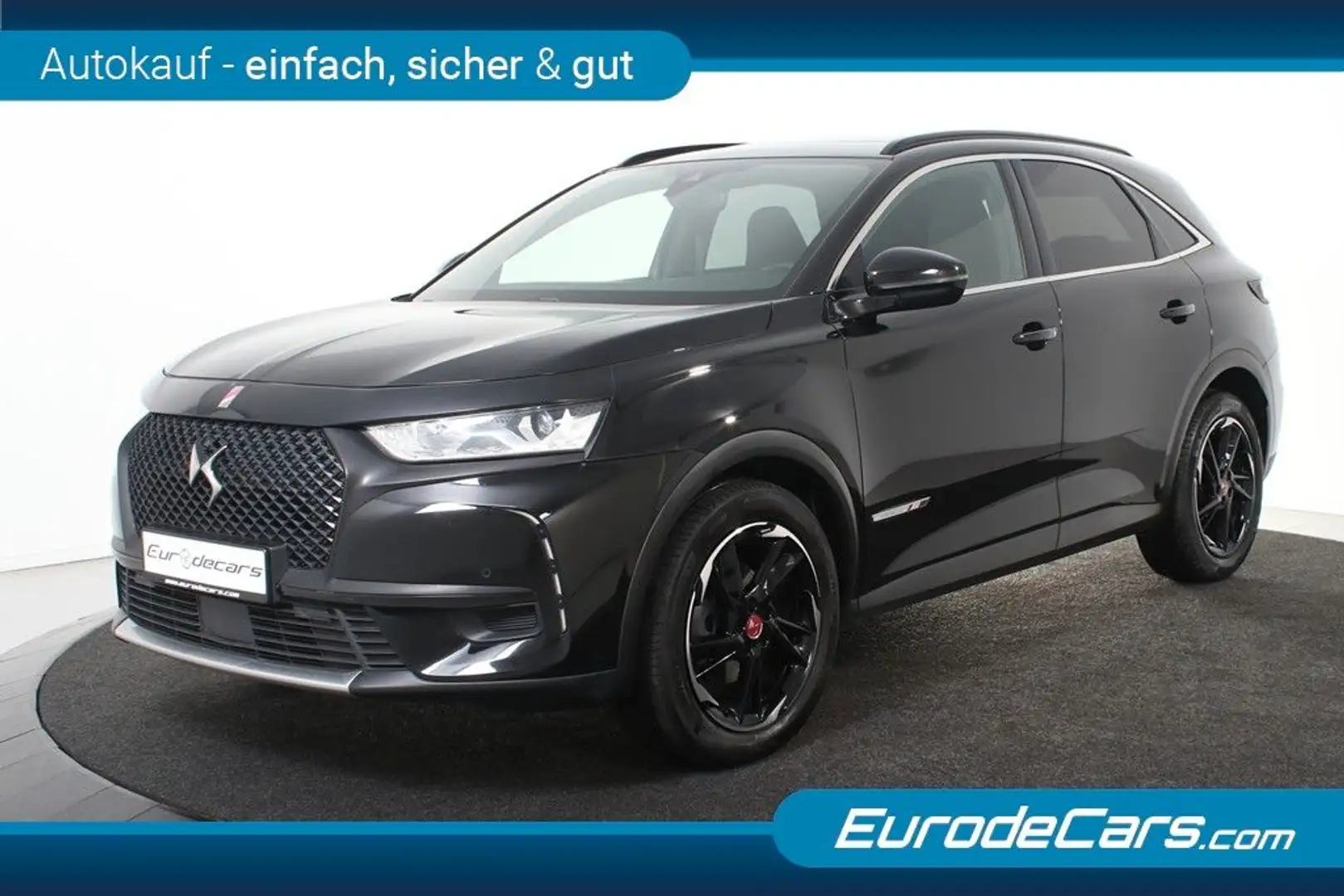 DS Automobiles DS 7 Crossback *1.Hand*Leder*Pano.*Voll* Schwarz - 1