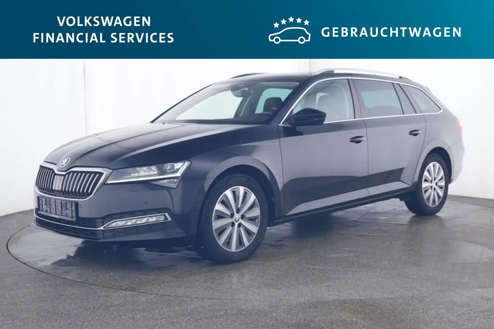 Skoda Superb Combi Style 2.0 TDI DSG Tempo*Klima*NAV*S Negro - 1
