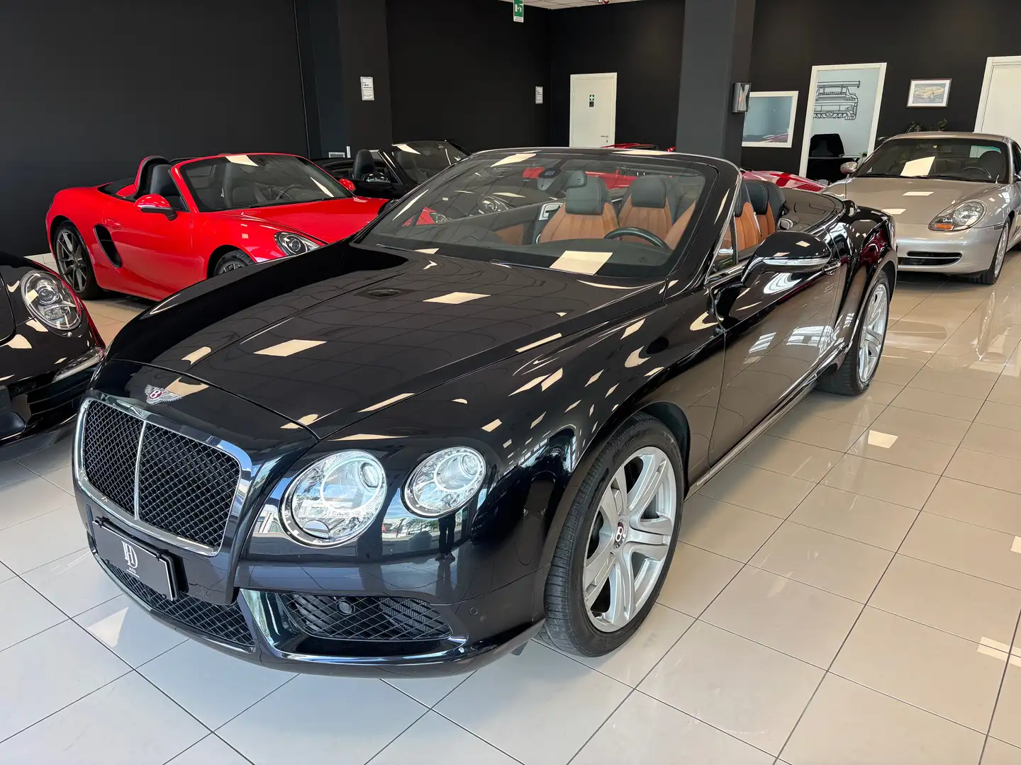 Bentley Continental GTC V8 4.0 Nero - 1
