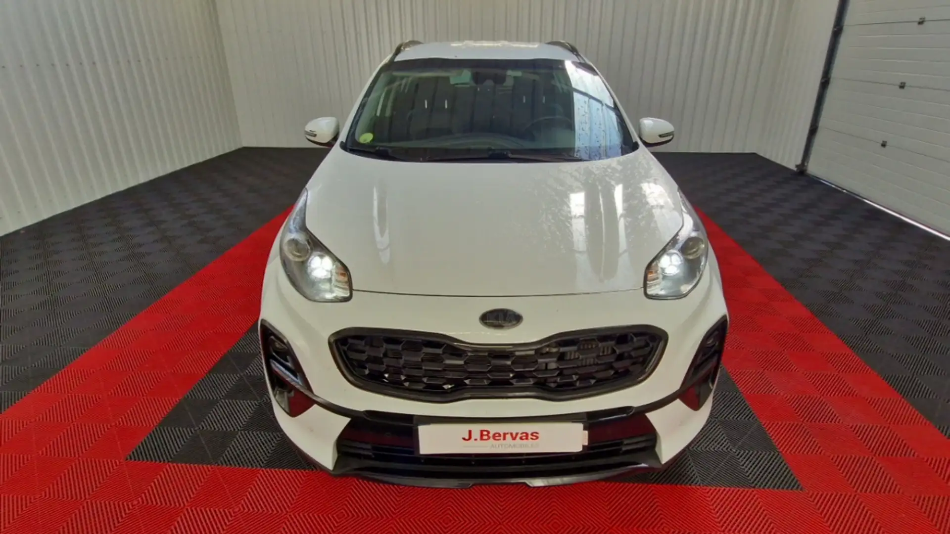 Kia Sportage 1.6 CRDI 136 MHEV DCT7 BLACK EDITION 2WD Blanc - 2