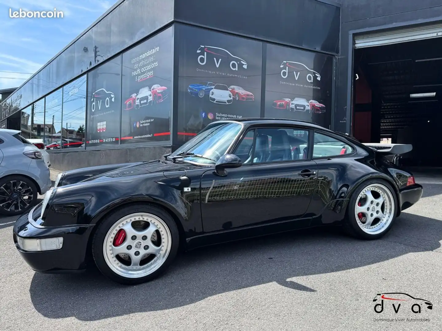 Porsche 964 964 Turbo 3.3 320 ch Noir - 2