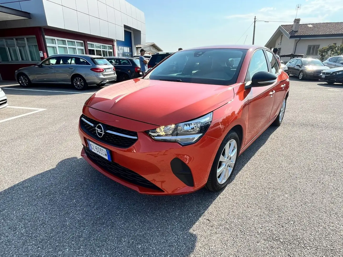 Opel Corsa NEOPATENTATI Corsa  S 1.2 Edition tg : GL603SW Arancione - 2
