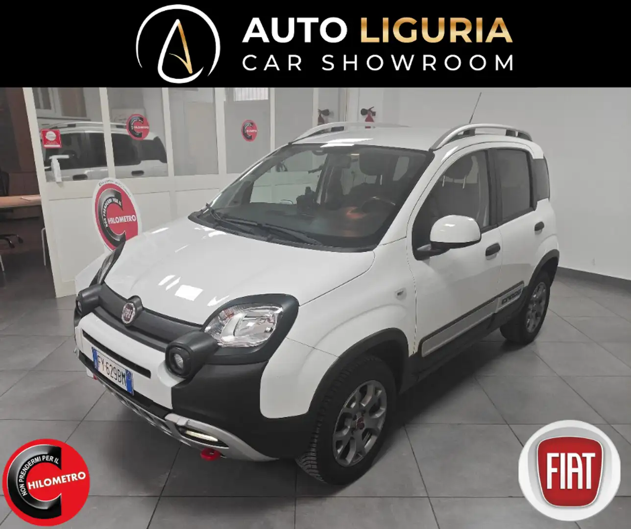 Fiat Panda 0.9 TwinAir Turbo S&S 4x4 CROSS LEGGI Blanc - 1