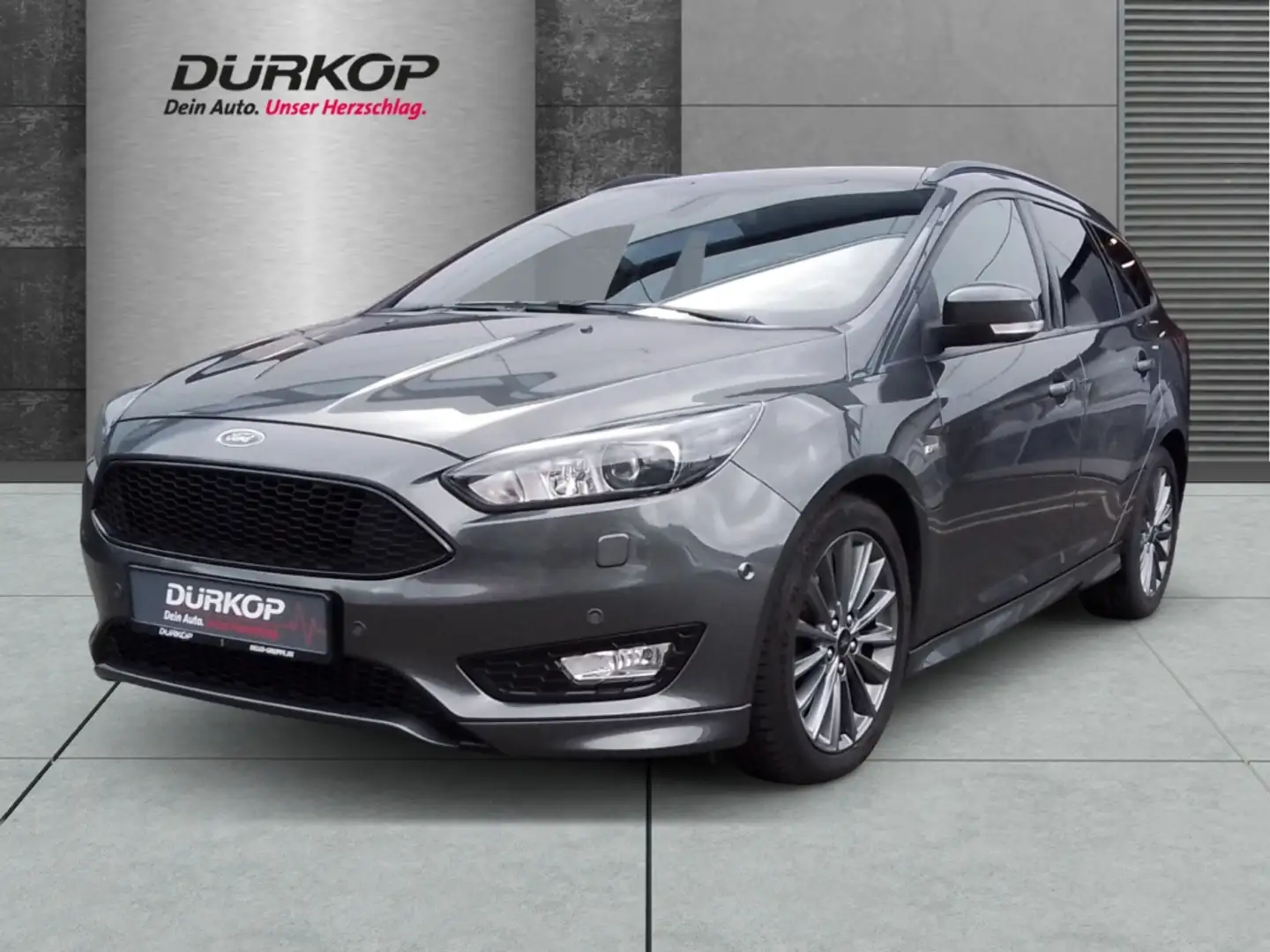 Ford Focus Turnier ST-Line Tournier 1.5 EcoBoost Navi Bi-Xeno Gris - 1