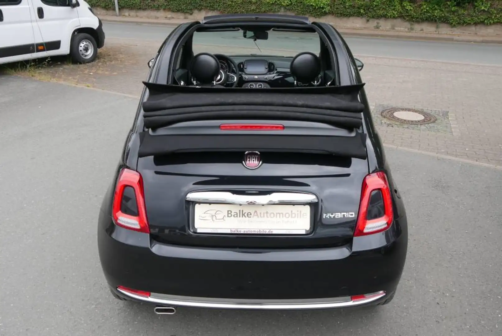 Fiat 500C 1.0 Dolcevita *VOLL*ALL BLACK!' Noir - 1