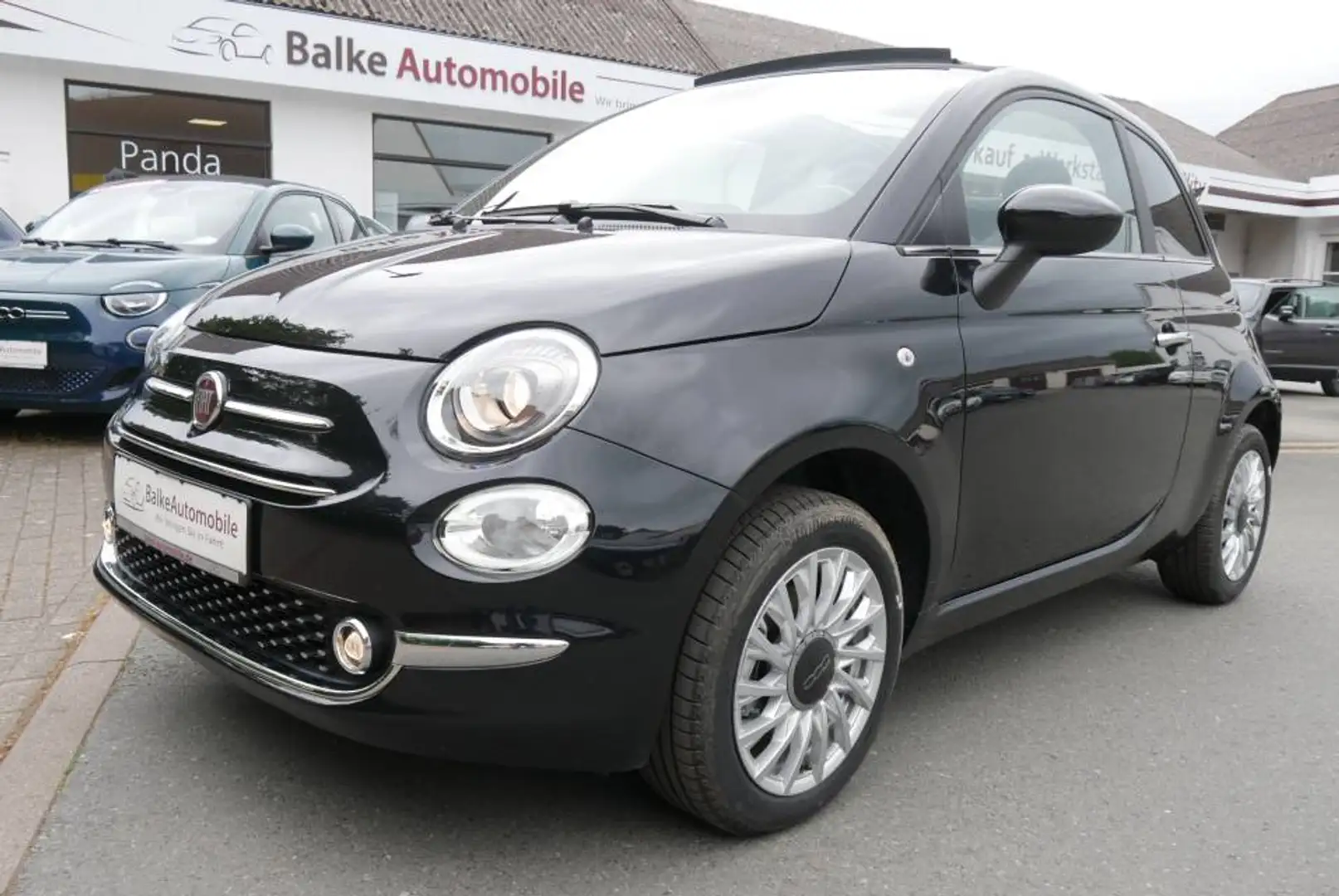 Fiat 500C 1.0 Dolcevita *VOLL*ALL BLACK!' Noir - 2