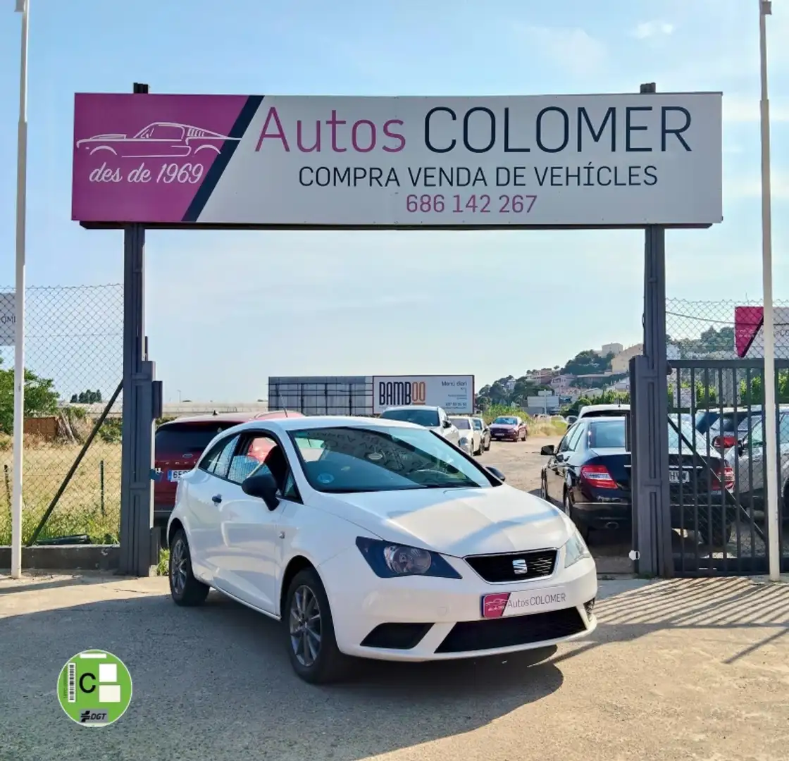 SEAT Ibiza SC 1.2 Reference 70 Blanc - 1
