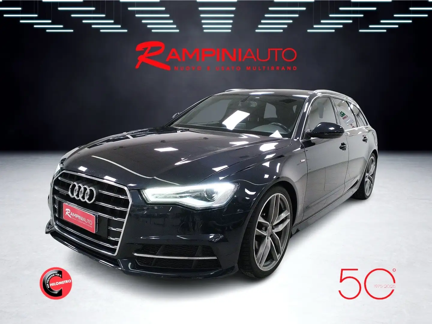 Audi A6 Avant 2.0 TDI 190 CV quattro S tronic Sline Editi Blu/Azzurro - 2