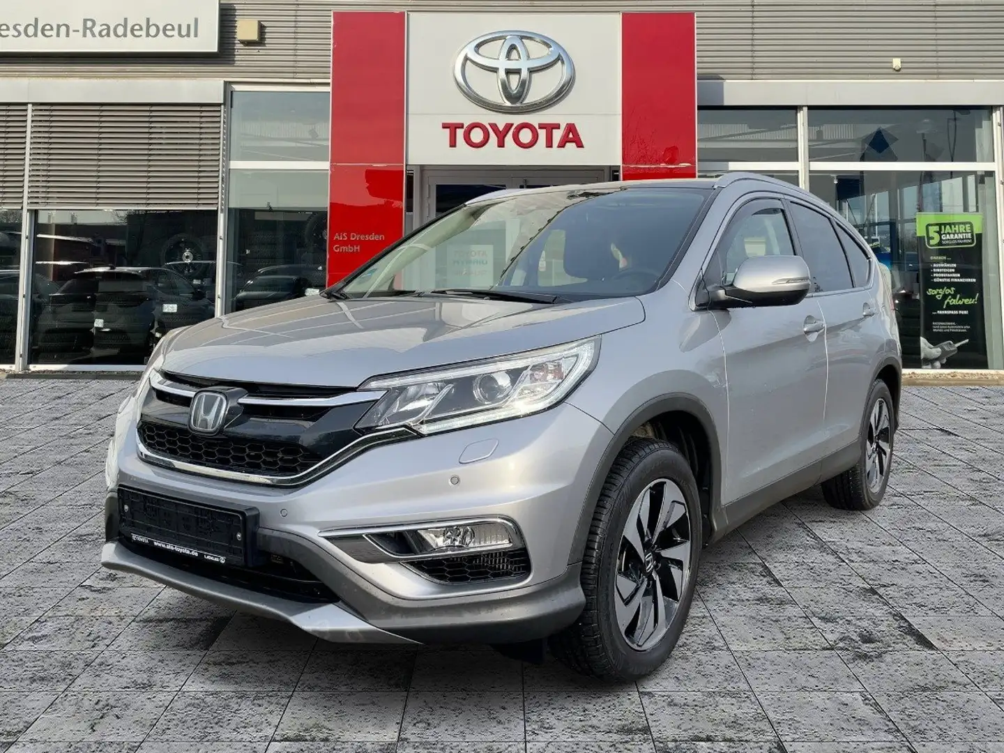 Honda CR-V 1.6 i-DTEC Executive StandHz*AHK*Pano*Navi Silber - 2
