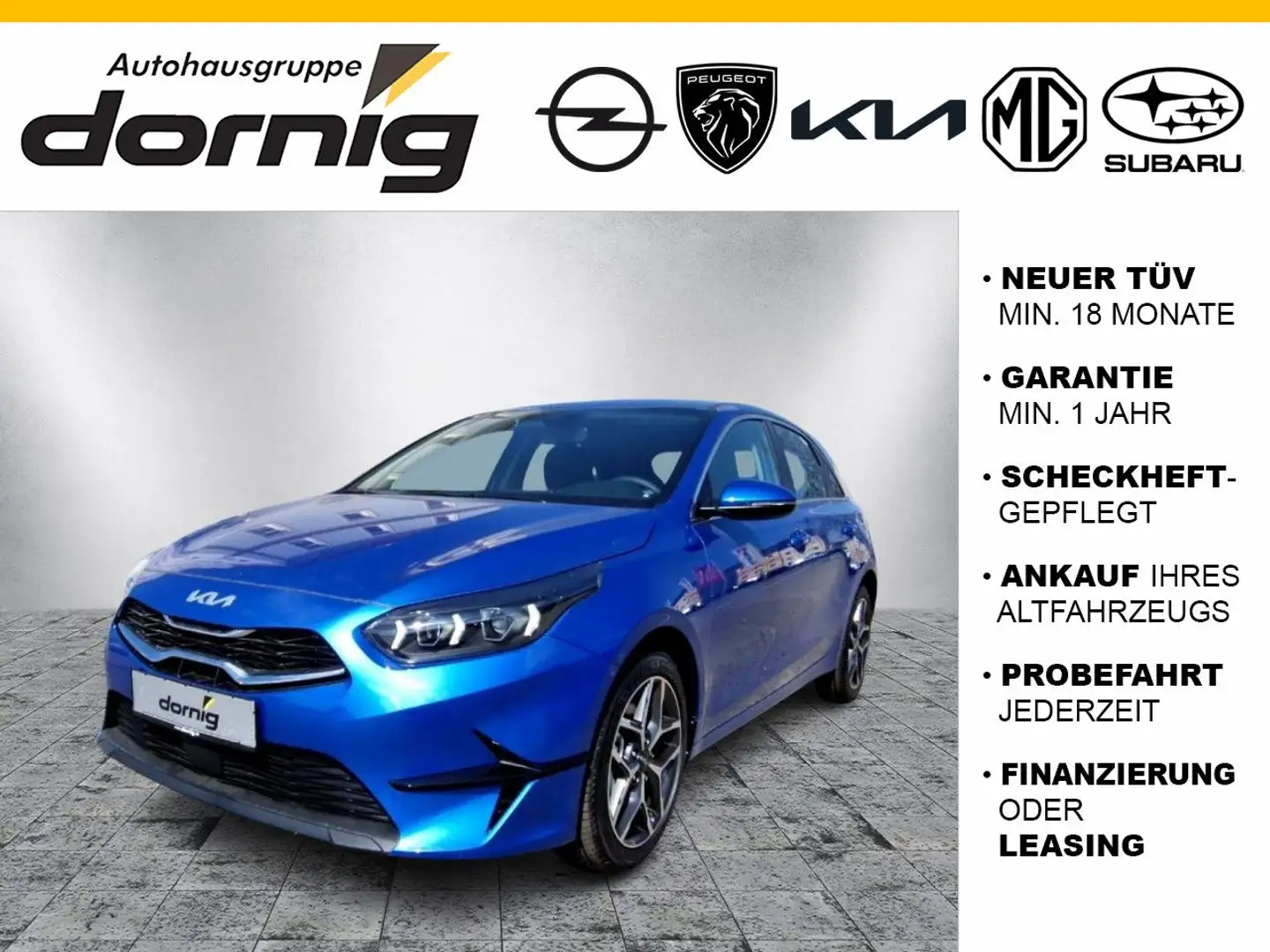 Kia Ceed / cee'd Ceed 1.5 T-GDI Spirit DCT7 Blau - 1