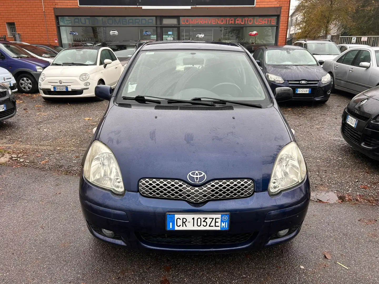 Toyota Yaris Yaris I 2004 5p 1.0 Blue Euro 4 benzina Blauw - 2