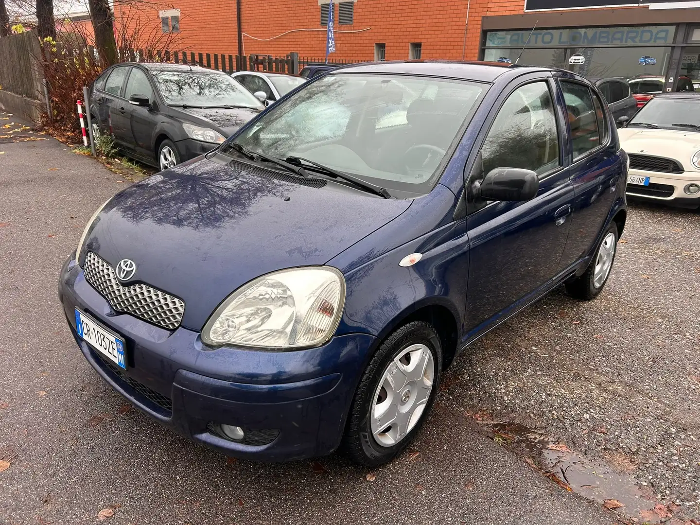 Toyota Yaris Yaris I 2004 5p 1.0 Blue Euro 4 benzina Blauw - 1