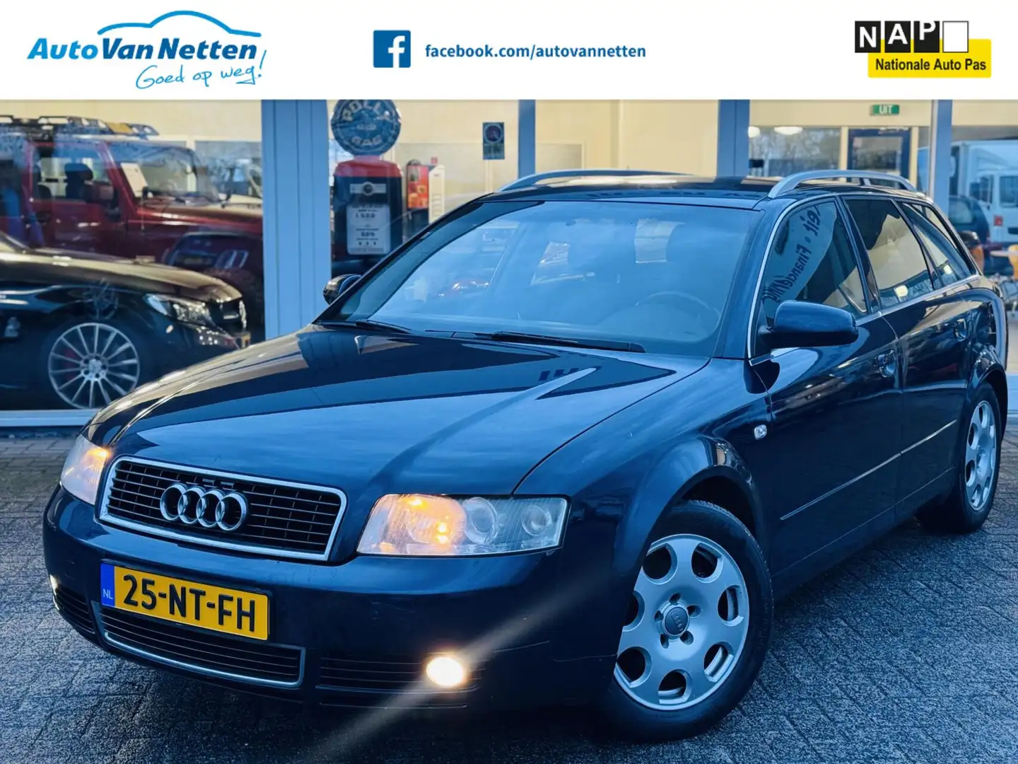 Audi A4 Avant 2.0 20V 130pk,Clima,Cruise,Elek pakket,cpv,L Azul - 1