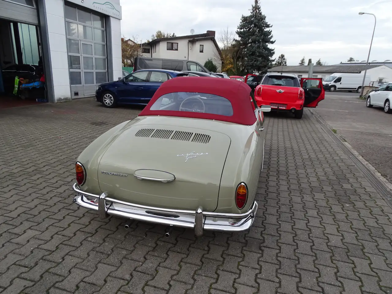 Volkswagen Karmann Ghia Cabrio vollständig restauriert, foto 7