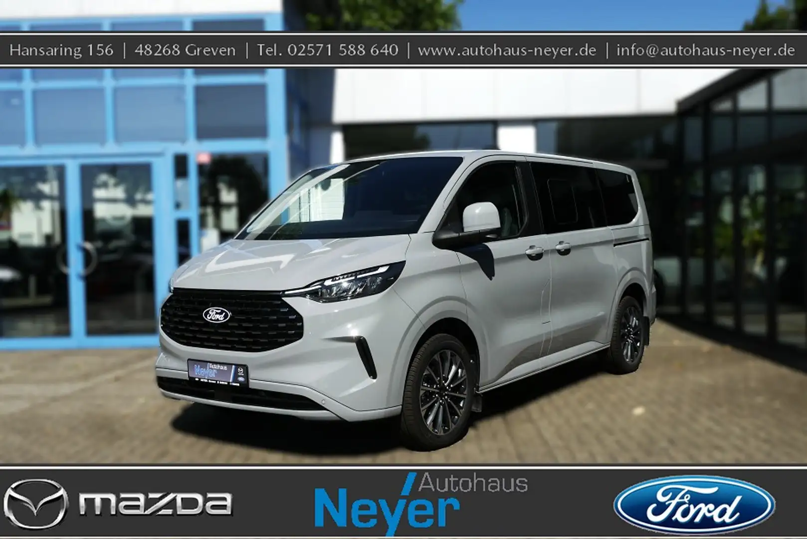Ford Tourneo Custom Bus 320 L1 Titanium X FWD *5Jahre Garantie* *NAVI Grau - 1