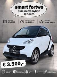 smart fortwo pure micro hybrid softouch pure