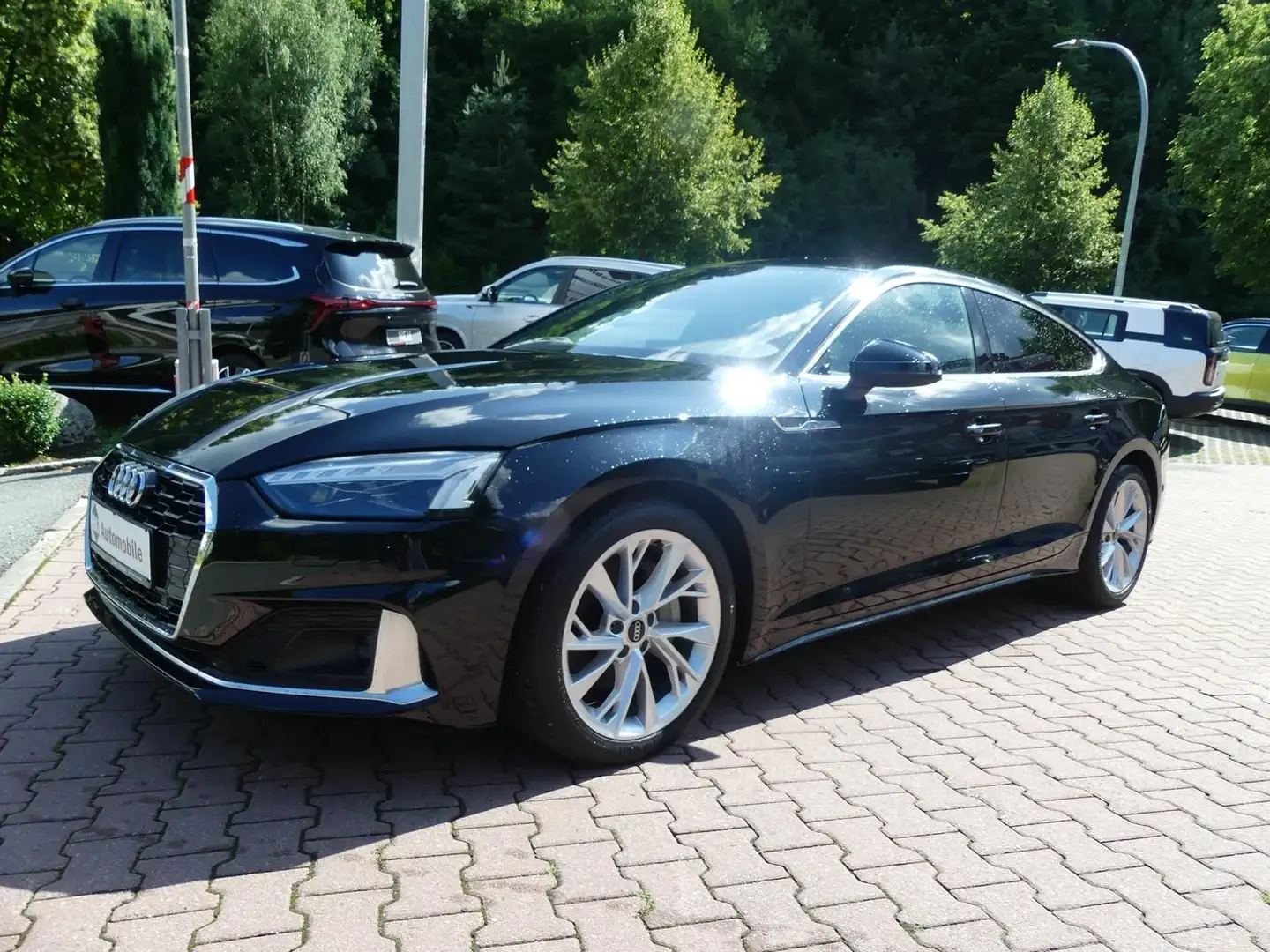 Audi A5 *2.0 TDI*S-line*Leder*B&O*ACC*KAM*Matrix* Schwarz - 1