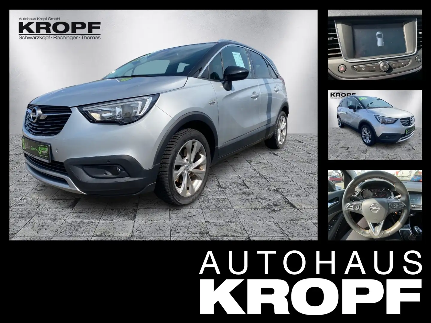 Opel Crossland 1.2T INNOVATION LHZ SHZ Einparkhilfe Plateado - 1