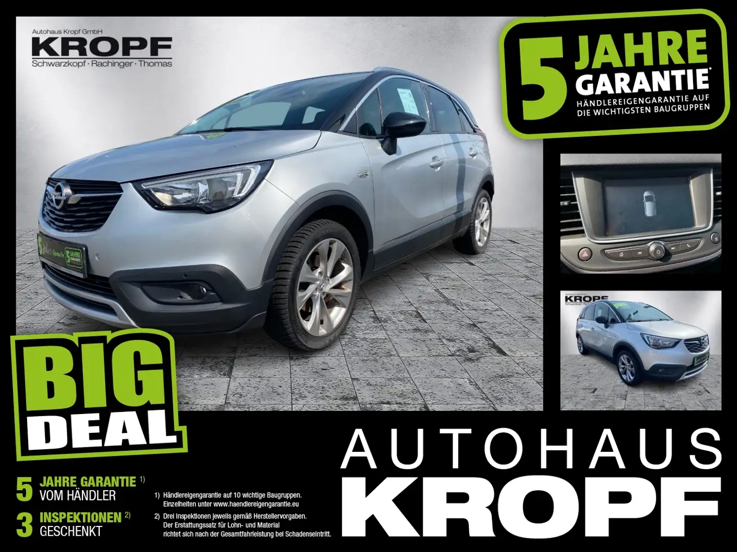 Opel Crossland 1.2T INNOVATION LHZ SHZ Einparkhilfe Argent - 1