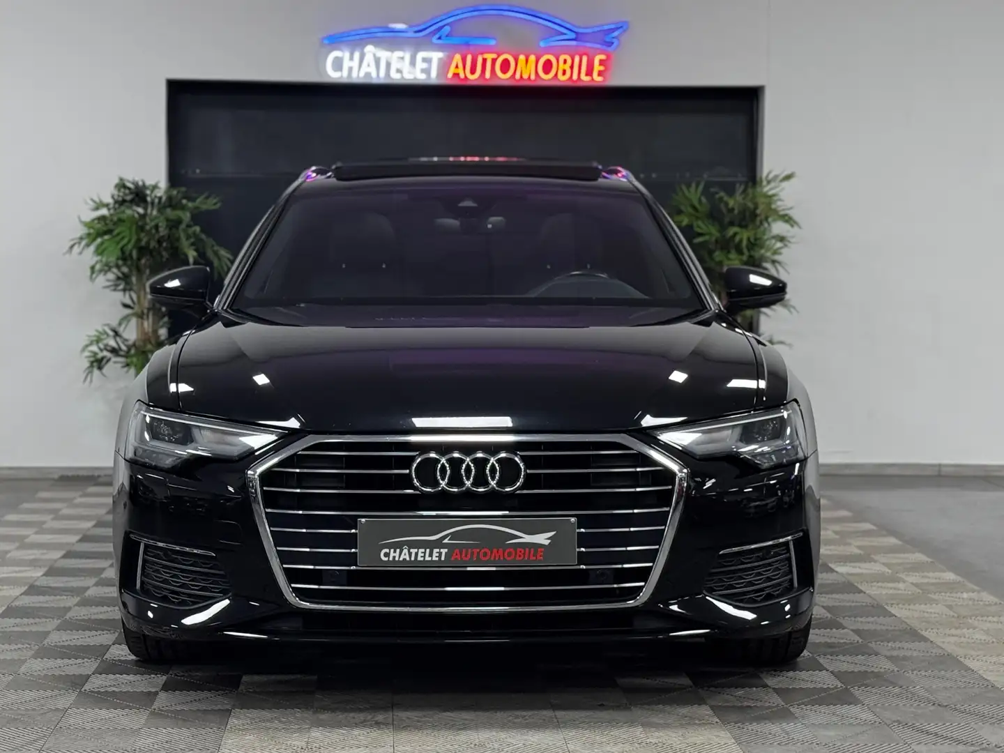 Audi A6 A6 Avant 40 TDi Sport Caméra 12 mois garantie Zwart - 2