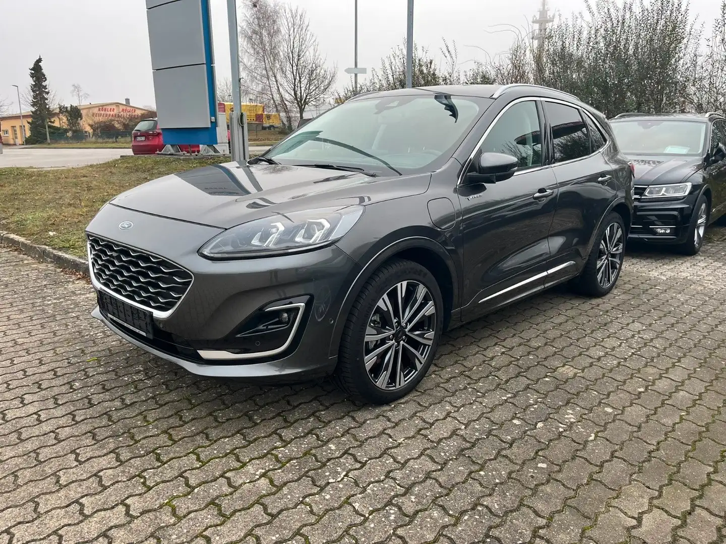 Ford Kuga Plug-In Hybrid Vignale iACC/Leder/Head-Up!! Grau - 1