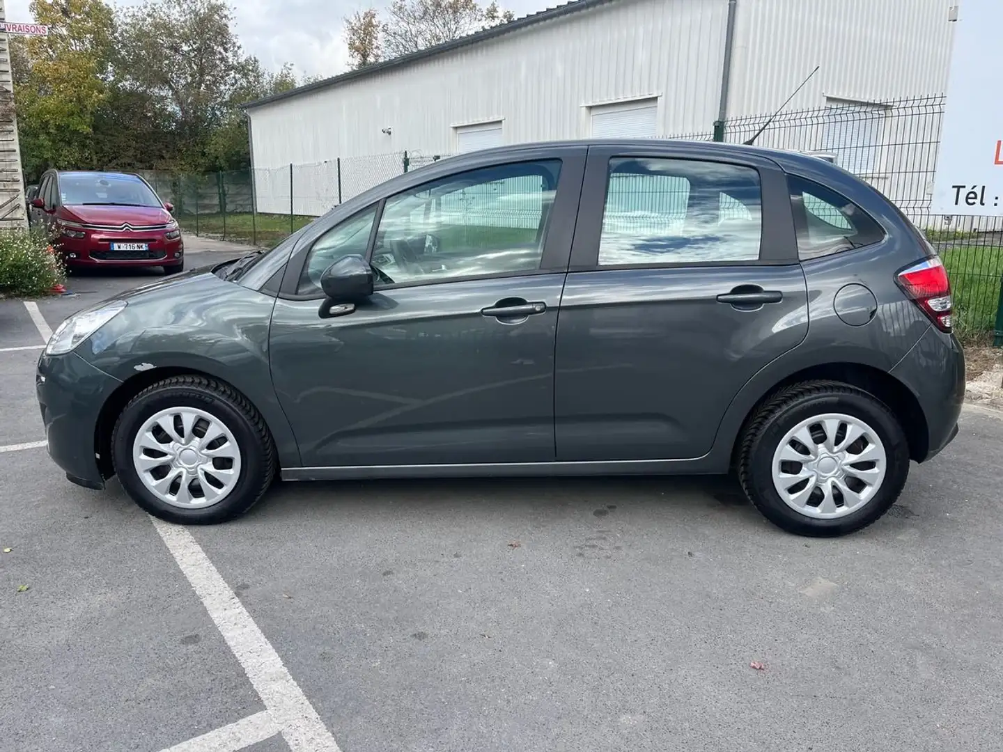 Citroen C3 1.6 bluehdi 100ch confort Gris - 2