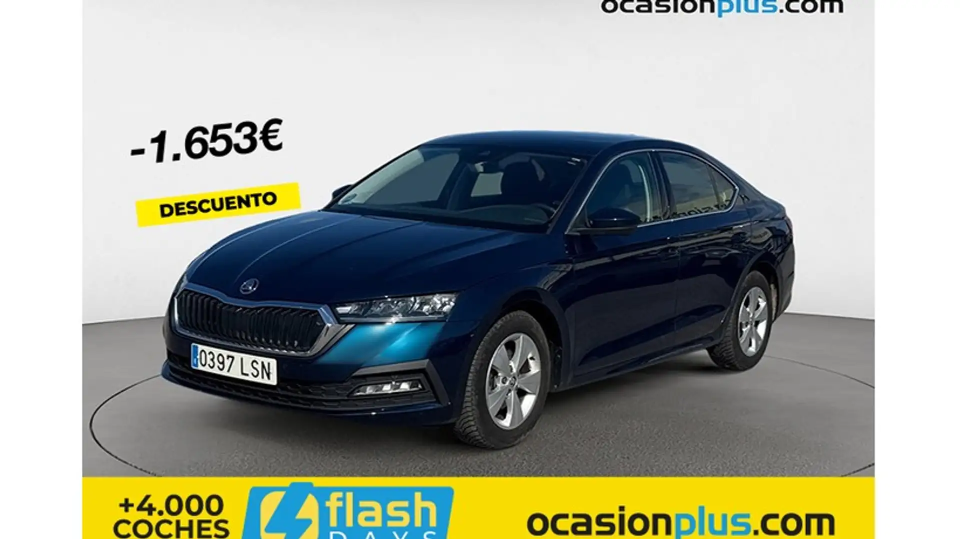 Skoda Octavia 1.5 TSI MHEV Ambition DSG Blau - 1