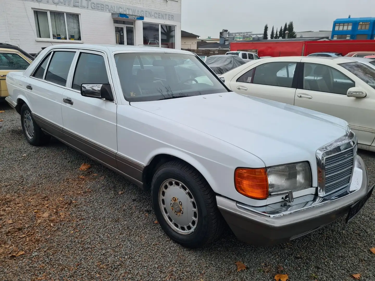 Mercedes-Benz 420 SEL US KALIFORNIA  H kenzeichen. Weiß - 2